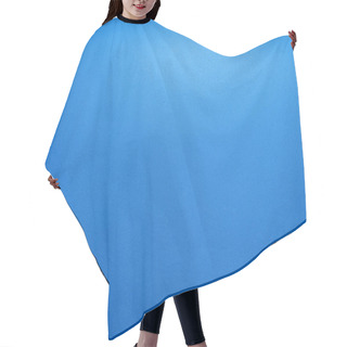 Personality  Blue Paper Texture. Gradient. Gradient. Hair Cutting Cape