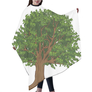 Personality  Big Tree Hair Cutting Cape