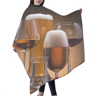 Personality  Alcoholic Drinks Hair Cutting Cape