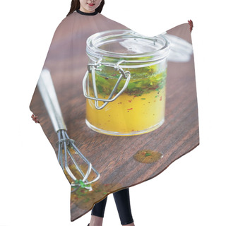 Personality  Salad Dressing With Olive Oil Hair Cutting Cape