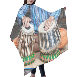 Personality  Tabla Drums Hair Cutting Cape