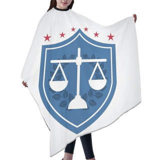 Personality  Justice Design  Hair Cutting Cape