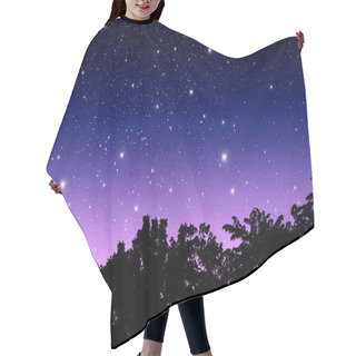 Personality  Twilight Sky Hair Cutting Cape