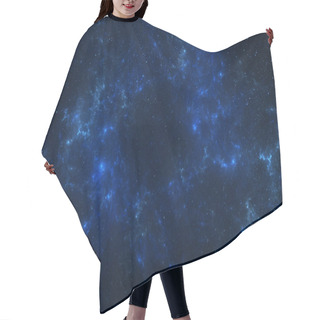 Personality  Deep Space Nebula With Stars On A Dark Background. Hair Cutting Cape