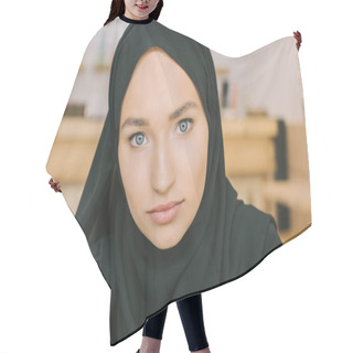 Personality  Hijab Hair Cutting Cape