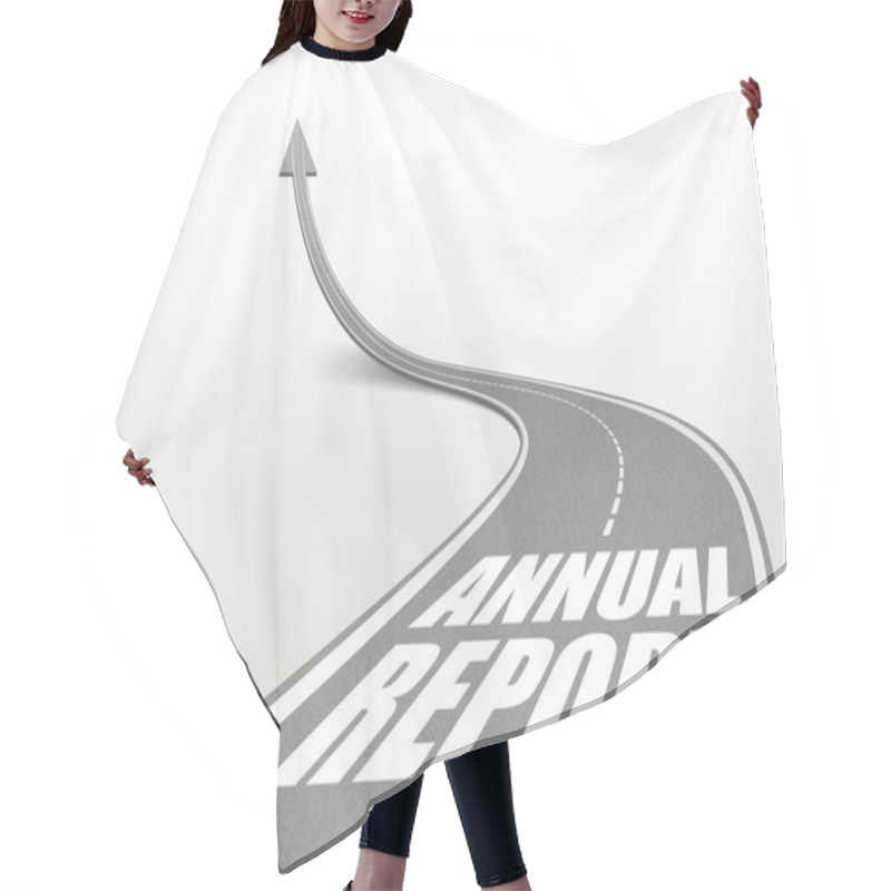 Personality  Annual Report Words On Highway Road  Hair Cutting Cape