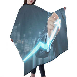 Personality  Growth And Progress Concept Hair Cutting Cape
