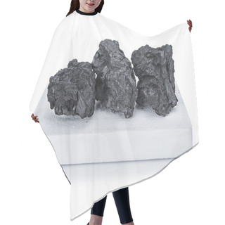 Personality  Black Coal And White Firelighter Hair Cutting Cape