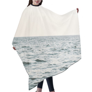 Personality  Peaceful Summer Sea Scenery Hair Cutting Cape