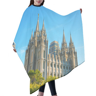 Personality  Mormons Temple In Salt Lake City Hair Cutting Cape