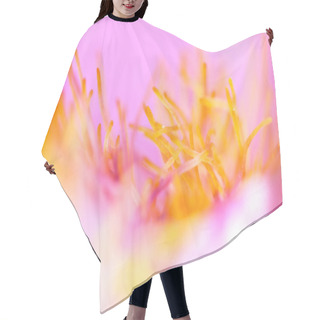 Personality  Abstract Floral Pink Background Hair Cutting Cape