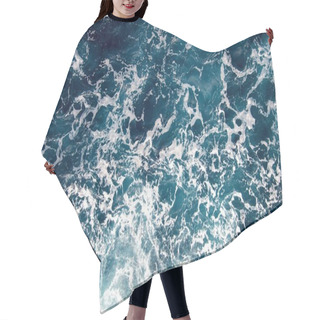 Personality  Ocean Water Background. Hair Cutting Cape