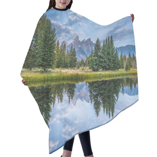 Personality  Grand Tetons View Hair Cutting Cape