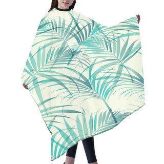 Personality  Tropical Leaves Pattern Hair Cutting Cape