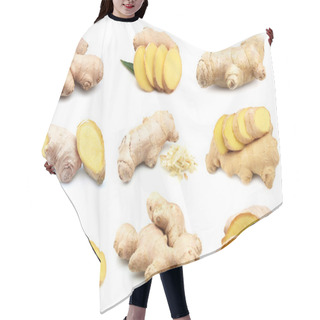 Personality  Ginger Hair Cutting Cape