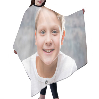 Personality  Cute Boy Portrait Hair Cutting Cape