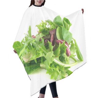Personality  Salad Rucola, Frisee, Radicchio And Lamb's Lettuce Hair Cutting Cape