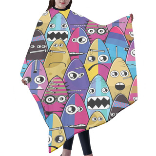 Personality  Monsters Hair Cutting Cape