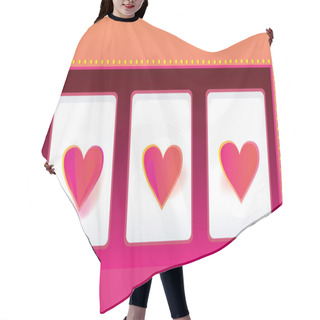 Personality  Casino Luck Hair Cutting Cape