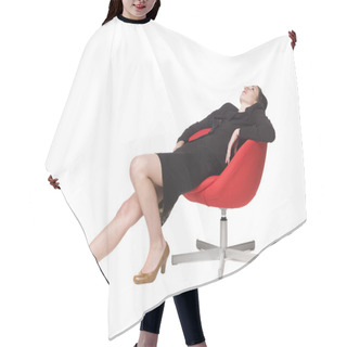 Personality  Lazy Woman Hair Cutting Cape