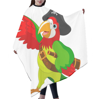 Personality  Pirate Parrot Hair Cutting Cape