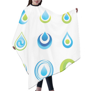 Personality  Symbol-water Hair Cutting Cape