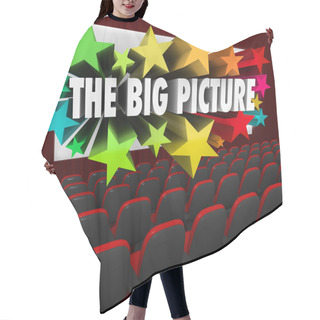 Personality  Big Picture Movie Theatre Screen Show Perspective Vision Hair Cutting Cape