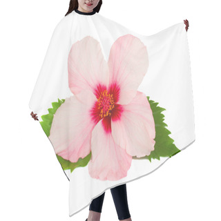 Personality  Hibiscus Flower Hair Cutting Cape