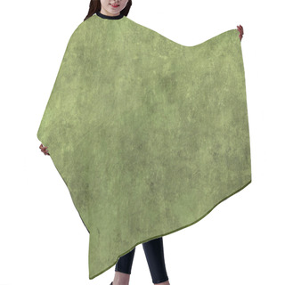 Personality  Old Green Grunge Background Or Texture  Hair Cutting Cape