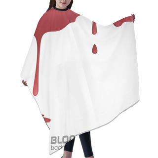 Personality  Dripping Blood. Hair Cutting Cape
