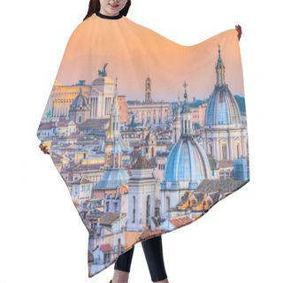 Personality  Rome At Sunset Time With St Peter Cathedral Hair Cutting Cape