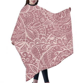 Personality  Tribal Seamless Pattern Hair Cutting Cape