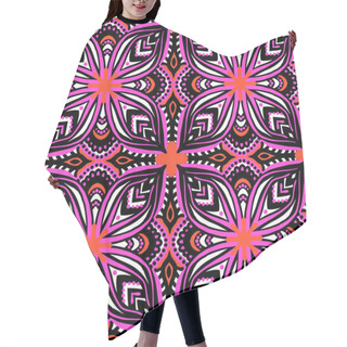 Personality  Pattern With Ethnic And Tribal Motifs Hair Cutting Cape
