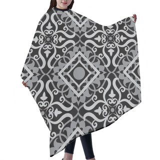 Personality  Retro Royal Seamless Background. Hair Cutting Cape