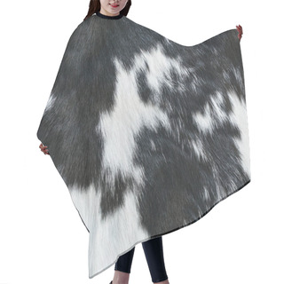 Personality  Cow Skin Close-up Hair Cutting Cape