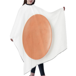 Personality  Orange Plate Hair Cutting Cape