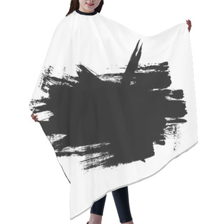 Personality  Dirty, Stained Paint Stroke Grunge Banner Hair Cutting Cape