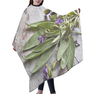 Personality  Flowering Sage Hair Cutting Cape