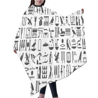 Personality  Silhouettes Of The Ancient Egyptian Hieroglyphs SET 2 Hair Cutting Cape