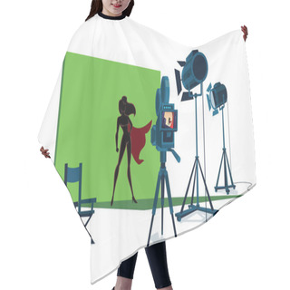 Personality  Superheroine Movie Set Hair Cutting Cape