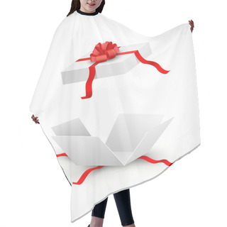 Personality  Surprise Gift Box Hair Cutting Cape