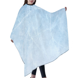Personality  Ice Blue Frozen Rink Winter Hair Cutting Cape