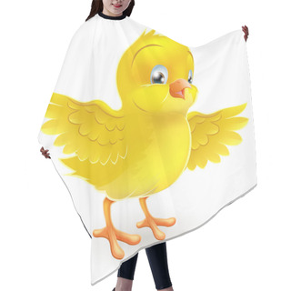 Personality  Cute Happy Little Yellow Easter Chick Hair Cutting Cape