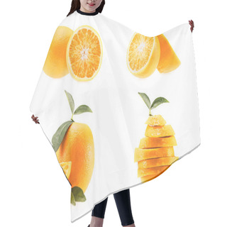 Personality  Collection Of Juicy Oranges Hair Cutting Cape