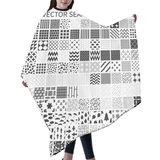 Personality  Seamless Patterns Hair Cutting Cape