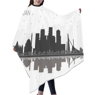Personality  Abidjan Ivory Coast City Skyline Silhouette With Black Buildings Isolated On White. Vector Illustration. Business Travel And Tourism Concept With Modern Architecture. Abidjan Cityscape With Landmarks. Hair Cutting Cape