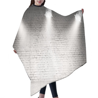 Personality  Background With Spotlights On Wall Hair Cutting Cape
