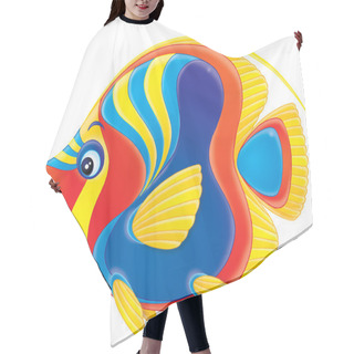 Personality  Angelfish In Profile Hair Cutting Cape