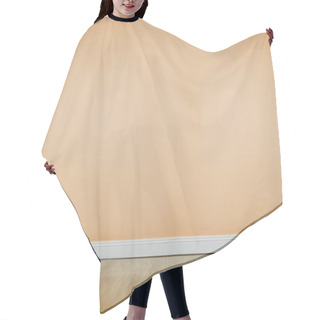 Personality  Room With Wooden Floor Hair Cutting Cape