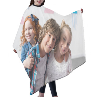 Personality  Adorable Happy Kids Hair Cutting Cape